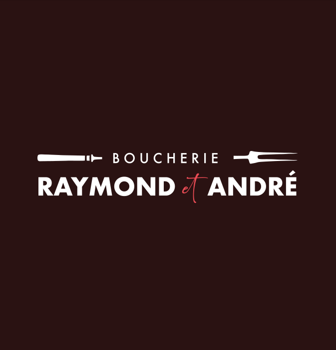 Logo de la boucherie Raymond André